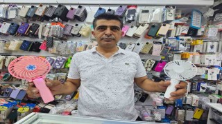 Sıcak havadan bunalanlar, mini vantilatörlere yöneldi