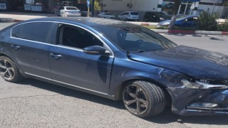 Siirtte maddi hasarlı trafik kazası meydana geldi