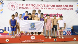 Silivri Belediyesi Spor Kulübü Yüzme Takımı, İstanbulda 20 madalya kazandı