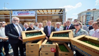 Silivride Kışlık Sebze Fidesi Dağıtım Töreni töreni düzenlendi