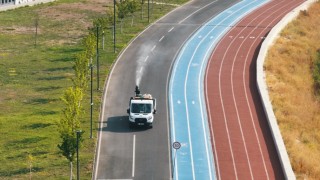 Sincan Belediyesinden hem karadan, hem havadan ilaçlama