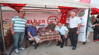 Sincan Parkta farklı yörelerden gelen ürünler ziyaretçilerle buluşuyor