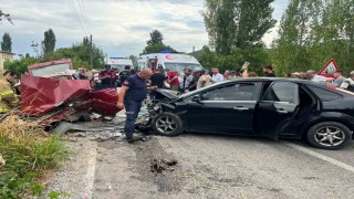 Sındırgıda trafik kazası: 4 yaralı