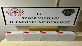 Sinopta kaçakçılığa darbe: Binlerce makaron ve kaçak alkol ele geçirildi