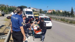 Sinopta kaza: 1 yaralı