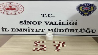 Sinopta şüpheli şahıstan uyuşturucu çıktı