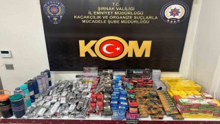 Şırnakta asayiş, kaçakçılık ve narkotik operasyonu