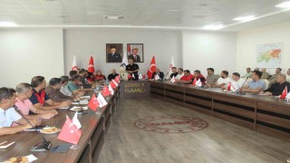 Şırnakta deprem tatbikatı toplantısı