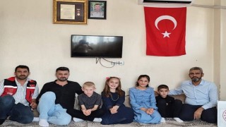 Şırnakta şehit oğluna yürekleri ısıtan sürpriz