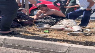 Şırnakta yolun karşısına geçerken aracın çarptığı vatandaş ağır yaralandı