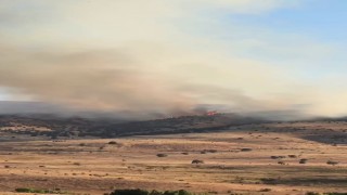 Sivasta çıkan örtü yangınına müdahale sürüyor