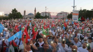 Sivasta Filistine destek yürüyüşü düzenlendi