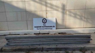 Sivasta yakalanan 3 alüminyum hırsızı yakalandı
