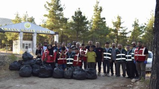 Sivil toplum kuruluşlarından ormanda temizlik seferberliği