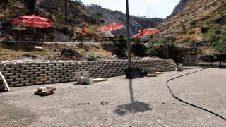 Söğütte Yukarı Dere Mesire Alanı yenileniyor