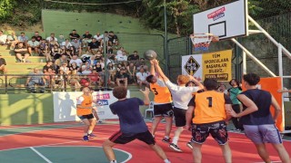 Sokak basketbolu turnuvası sona erdi