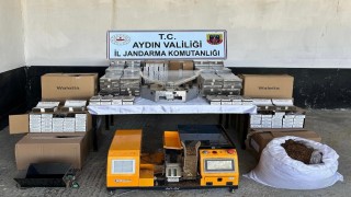 Sökede kaçak tütün operasyonu
