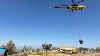 Somada orman yangınıyla mücadele devam ediyor