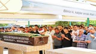 Sondaj çalışması sırasında elektrik akımına kapılması sonucu hayatını kaybeden DESKİ personeli son yolculuğuna uğurlandı