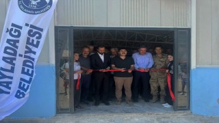 Sosyal ve kültürel etkinliklerin yapılacağı salon hizmete açıldı