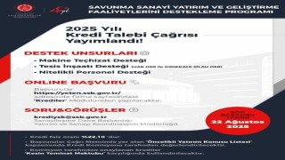 SSB tarafından 2025 yılı kredi talebi çağrısı yayınlandı