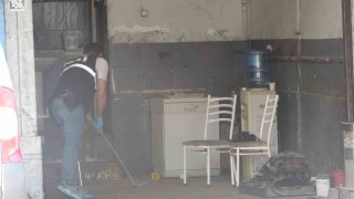 Su içmek için girdiği işyerinde tabancayla vuruldu