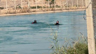 Sulama kanalında akıntıya kapılan genç için arama çalışmaları başlatıldı