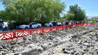 Sultan Sazlığında can suyu çalışmaları hızlandı