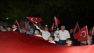 Sultanhisarda 30 Ağustos kortej yürüyüşü