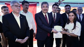 Sumbas’ta 27 Deprem Konutunun Anahtarları Teslim Edildi