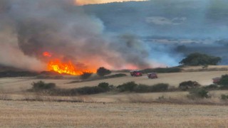 Susurluktaki orman yangınına müdahale sürüyor