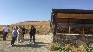 Susuz Şelalesinde çevre düzenlemesi yapılıyor