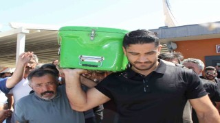 Taha Akgülün dedesi son yolculuğuna uğurlandı