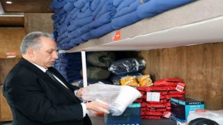 Talasta acil durum konteynerleri dikkat çekiyor