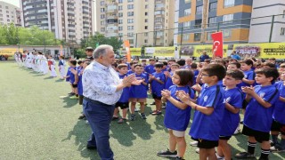 Talasta yaz spor okulu görkemli finalle tamamlandı