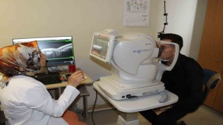 Tatvan Devlet Hastanesinde OCT cihazı hizmete girdi