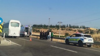 Tavşanlıda takla atan otomobildeki 2 kişi yaralandı