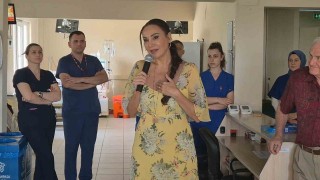 Tekirdağda diyaliz hastalarına zihinsel egzersiz desteği: Hastalara Şenkal sürprizi