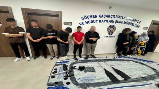 Tekirdağda göçmen kaçakçılığı operasyonu: 15 kişi yakalandı