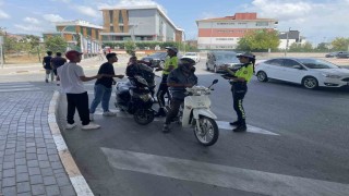 Tekirdağda motosiklet denetimleri