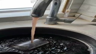 Tekirdağda musluklardan kahverengi su akıyor