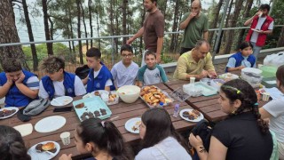 Tekirdağda öğrencilerden orman kahramanlarına duygulandıran mektuplar