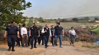 Tekirdağda orman yangını mağdurlarına destek: 22 termal çadır dağıtıldı