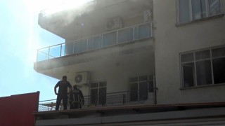 Tekstil atölyesinde çıkan yangın korkuttu