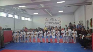 Tekvandocuların kuşak heyecanı