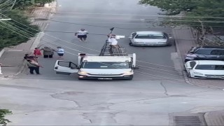 Tele takılarak mahsur kalan güvercini böyle kurtardılar