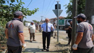 Temiz şehir Düzce kampanyası 15. mahallede