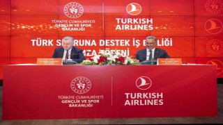 THY ile ile Gençlik ve Spor Bakanlığı arasında Türk Sporuna Destek iş birliği protokolü imzalandı