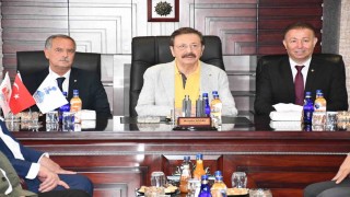 TOBB Başkanı Hisarcıklıoğlundan Akşehire taziye ziyareti