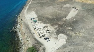 Trakyanın en büyük antik tiyatrosunda kazılar sürüyor